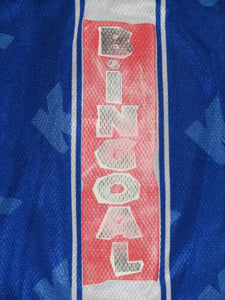 Royal Excel Mouscron 1998-99 Away shirt MATCH ISSUE/WORN #13 Frédéric Pierre