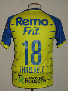Waasland-Beveren 2018-19 Home shirt MATCH ISSUE/WORN #18 Oscar Threlkeld
