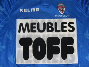 Royal Excel Mouscron 1998-99 Away shirt MATCH ISSUE/WORN #13 Frédéric Pierre