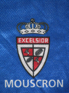 Royal Excel Mouscron 1997-98 Away shirt MATCH ISSUE/WORN #9 Frédéric Pierre