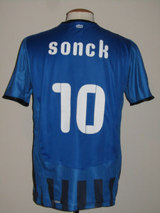 Club Brugge 2008-09 Home shirt #10 Wesley Sonck
