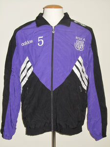 RSC Anderlecht 1995-96 Windbreaker jacket PLAYER ISSUE #5