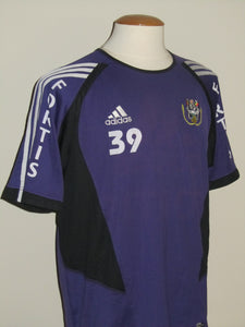 RSC Anderlecht 2006-07 Training shirt PLAYER ISSUE #39 Vadis Odjidja