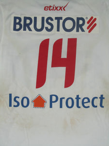 Kortrijk KV 2014-15 Away shirt MATCH ISSUE/WORN #14 Landry Mulemo