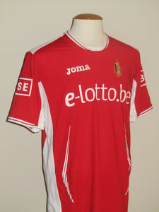 Standard Luik 2011-12 Home shirt MATCH ISSUE #36 Dino Arslanagic vs RAEC Mons