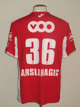 Load image into Gallery viewer, Standard Luik 2011-12 Home shirt MATCH ISSUE #36 Dino Arslanagic vs RAEC Mons