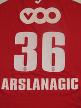 Load image into Gallery viewer, Standard Luik 2011-12 Home shirt MATCH ISSUE #36 Dino Arslanagic vs RAEC Mons