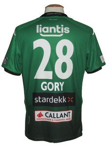 Cercle Brugge 2019-20 Home shirt MATCH ISSUE/WORN #28 Alimami Gory