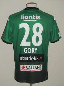 Cercle Brugge 2019-20 Home shirt MATCH ISSUE/WORN #28 Alimami Gory