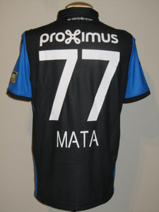 Club Brugge 2018-19 Home shirt #77 Clinton Mata