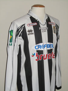 RCS Charleroi 2005-06 Home shirt MATCH ISSUE/WORN #20 Thibaut Detal