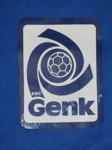 KRC Genk 2013-14 Home shirt MATCH ISSUE/WORN Europa League #15 Fabien Camus