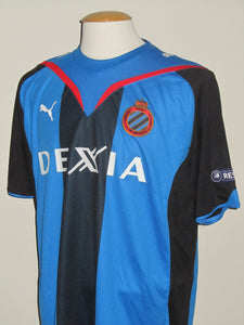 Club Brugge 2009-10 Home shirt MATCH ISSUE/WORN Europa League #30 Antolin Alcaraz