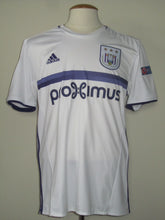 Load image into Gallery viewer, RSC Anderlecht 2016-17 Away shirt MATCH ISSUE/WORN Europa League #4 Kara Mbodj vs FSV Mainz 05
