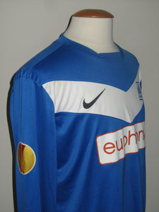 KRC Genk 2012-13 Home shirt MATCH ISSUE/WORN Europa League #15 Kim Ojo vs VfB Stuttgart