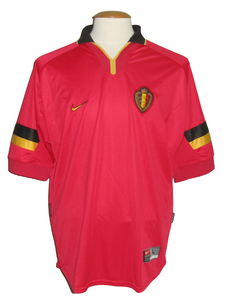 Rode Duivels 1999-00 Home shirt L