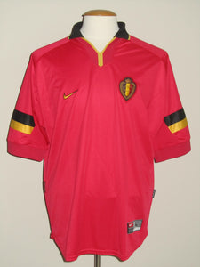 Rode Duivels 1999-00 Home shirt L