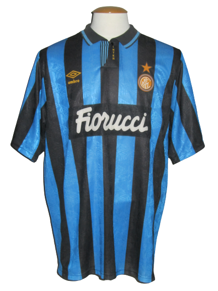 FC Internazionale Milano 1992-94 Home shirt L – Belgian Football