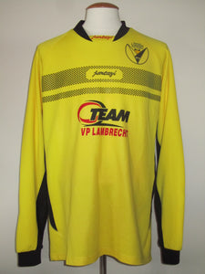 KSC Lokeren 2003-04 Keeper shirt MATCH ISSUE UEFA CUP #20 Mladen Dabanovic vs Manchester City