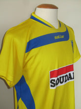 Load image into Gallery viewer, KVC Westerlo 2011-12 Home shirt MATCH ISSUE/WORN #18 Jef &quot;Jefke&quot; Delen vs TPS Turku
