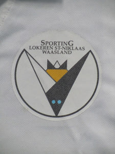 KSC Lokeren 2001-02 Home shirt MATCH ISSUE/WORN #2 Audun Helgason