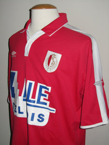 Standard Luik 2004-05 Home shirt MATCH ISSUE #24 Gilles Colin