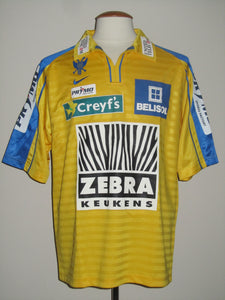 Sint-Truiden VV 2004-05 Home shirt MATCH ISSUE/WORN #25 Matthieu Beda