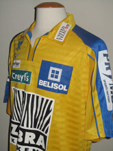 Load image into Gallery viewer, Sint-Truiden VV 2004-05 Home shirt MATCH ISSUE/WORN #25 Matthieu Beda