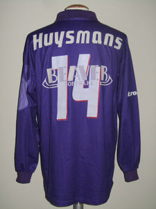 Germinal Beerschot 2000-01 Home shirt MATCH ISSUE/WORN #14 Dirk Huysmans