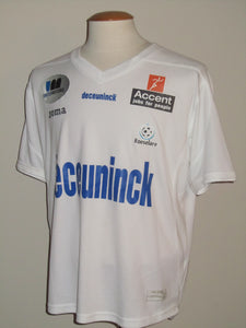 KSV Roeselare 2008-09 Home shirt MATCH ISSUE/WORN #28 Mladen Lazarevic