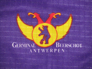 Germinal Beerschot 2000-01 Home shirt MATCH ISSUE/WORN #14 Dirk Huysmans
