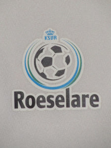 KSV Roeselare 2008-09 Home shirt MATCH ISSUE/WORN #28 Mladen Lazarevic