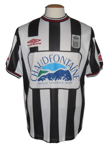 RCS Charleroi 2001-02 Home shirt #24 Kanfory Sylla