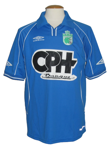 RAAL La Louvière 2002-03 Away shirt L *mint*