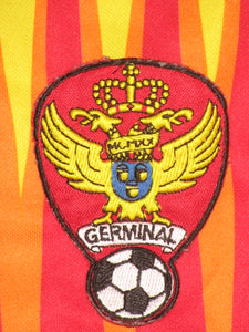Germinal Ekeren 1997-98 Home shirt MATCH ISSUE/WORN #4 Nick Descamps