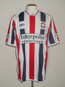 Willem II 2002-03 Home shirt XXL #10 Youssef Mariana