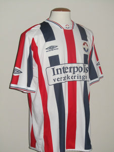 Willem II 2002-03 Home shirt XXL #10 Youssef Mariana