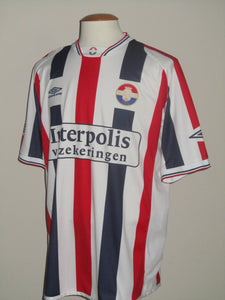 Willem II 2002-03 Home shirt XXL #10 Youssef Mariana