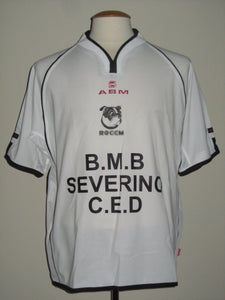 Olympic de Charleroi 2000-10 Home shirt MATCH WORN #8