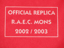 Load image into Gallery viewer, RAEC Mons 2002-03 Home shirt XL