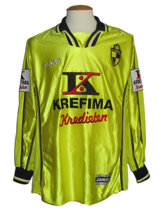 Lierse SK 2000-01 Home shirt MATCH ISSUE/WORN # 16 Carlos Alberto