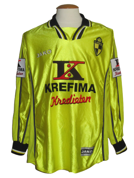 Lierse SK 2000-01 Home shirt MATCH ISSUE/WORN # 16 Carlos Alberto