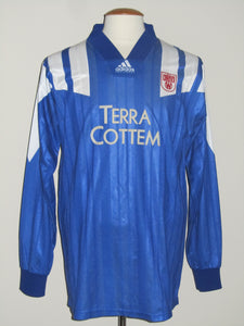 KSV Waregem 1993-94 Away shirt MATCH ISSUE/WORN vs FC Kuusysi Lahti #10