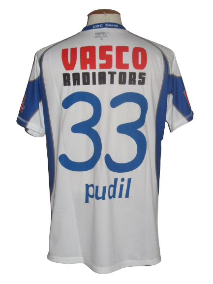 KRC Genk 2008-09 Away shirt XL #33 Daniel Pudil *new with tags*