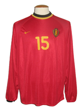 Load image into Gallery viewer, Rode Duivels 2000 EK Home shirt L/S L #15
