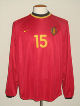 Load image into Gallery viewer, Rode Duivels 2000 EK Home shirt L/S L #15