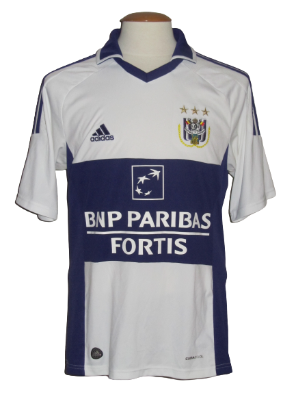 RSC Anderlecht 2011-12 Home shirt #55 Fernando Canesin