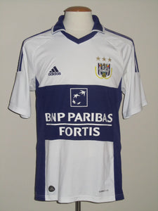 RSC Anderlecht 2011-12 Home shirt #55 Fernando Canesin