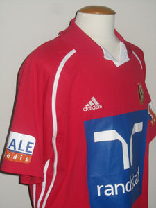 Standard Luik 2001-02 Home shirt MATCH ISSUE/WORN #6 Johan Walem