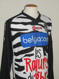 RCS Charleroi 2013-14 Home shirt MATCH ISSUE/WORN #31 Harlem Gnohéré vs OH Leuven